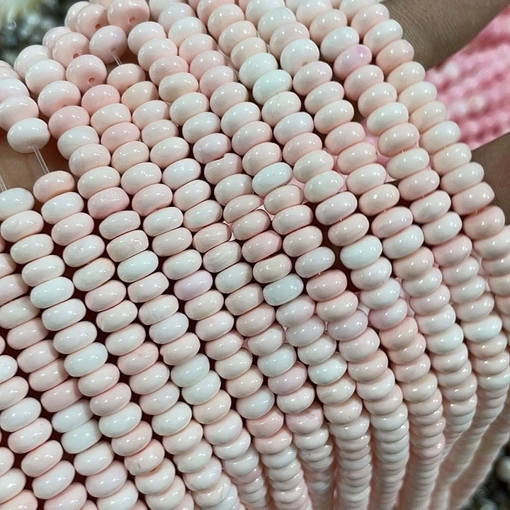 贝壳非金属一条7mm女皇贝算盘珠