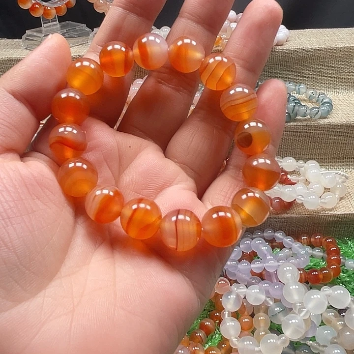 玛瑙/玉髓手链合金