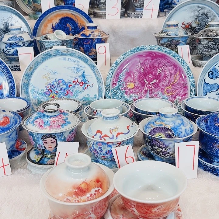 矾红鱼化龙4件套特价包邮