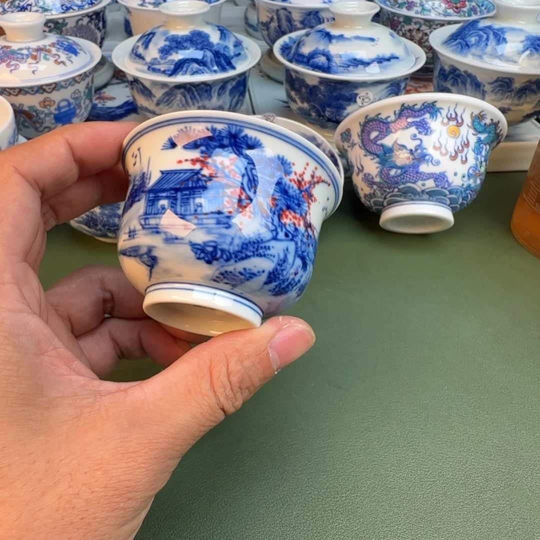 纯手工纯手绘茶具茶具377