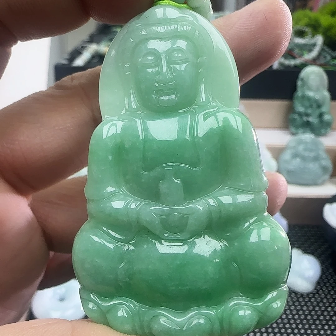 依***依翡翠未镶嵌吊坠(不含链)