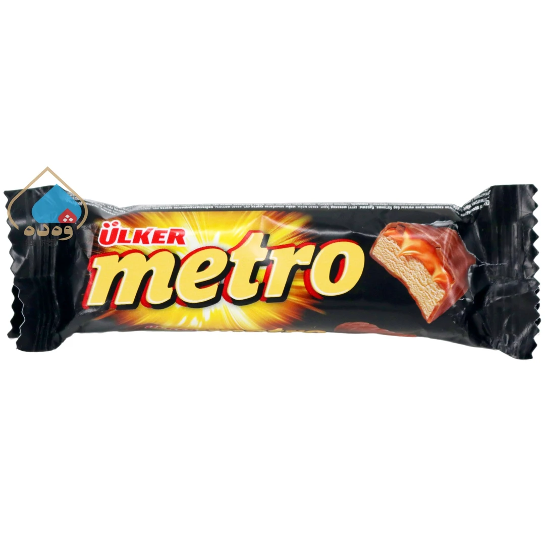 优客Metro地铁夹心巧克力制品40g焦糖牛轧糖可可脂零食哈萨克斯坦