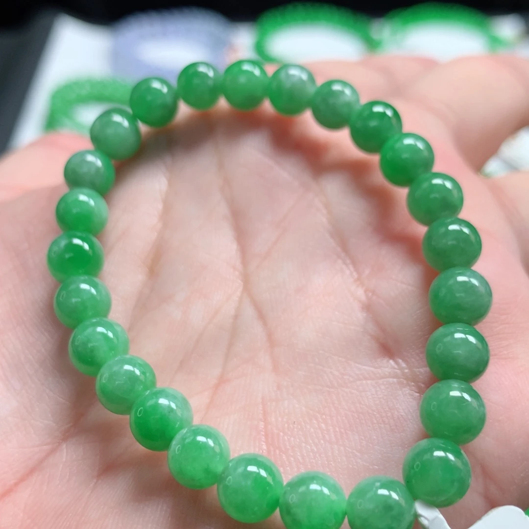 ღ***࿐翡翠未镶嵌手链翡翠