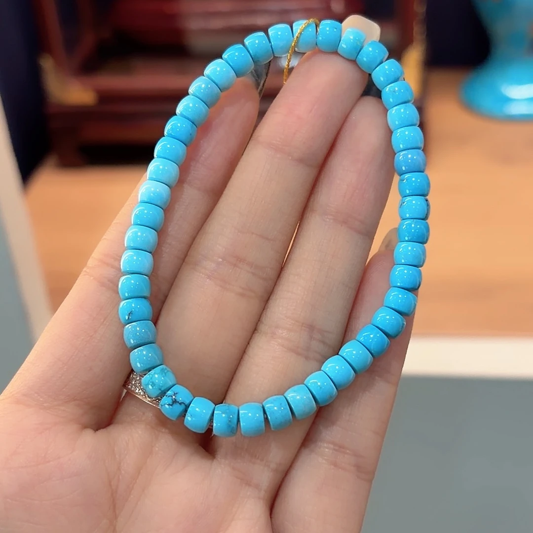 绿松石未镶嵌颈饰