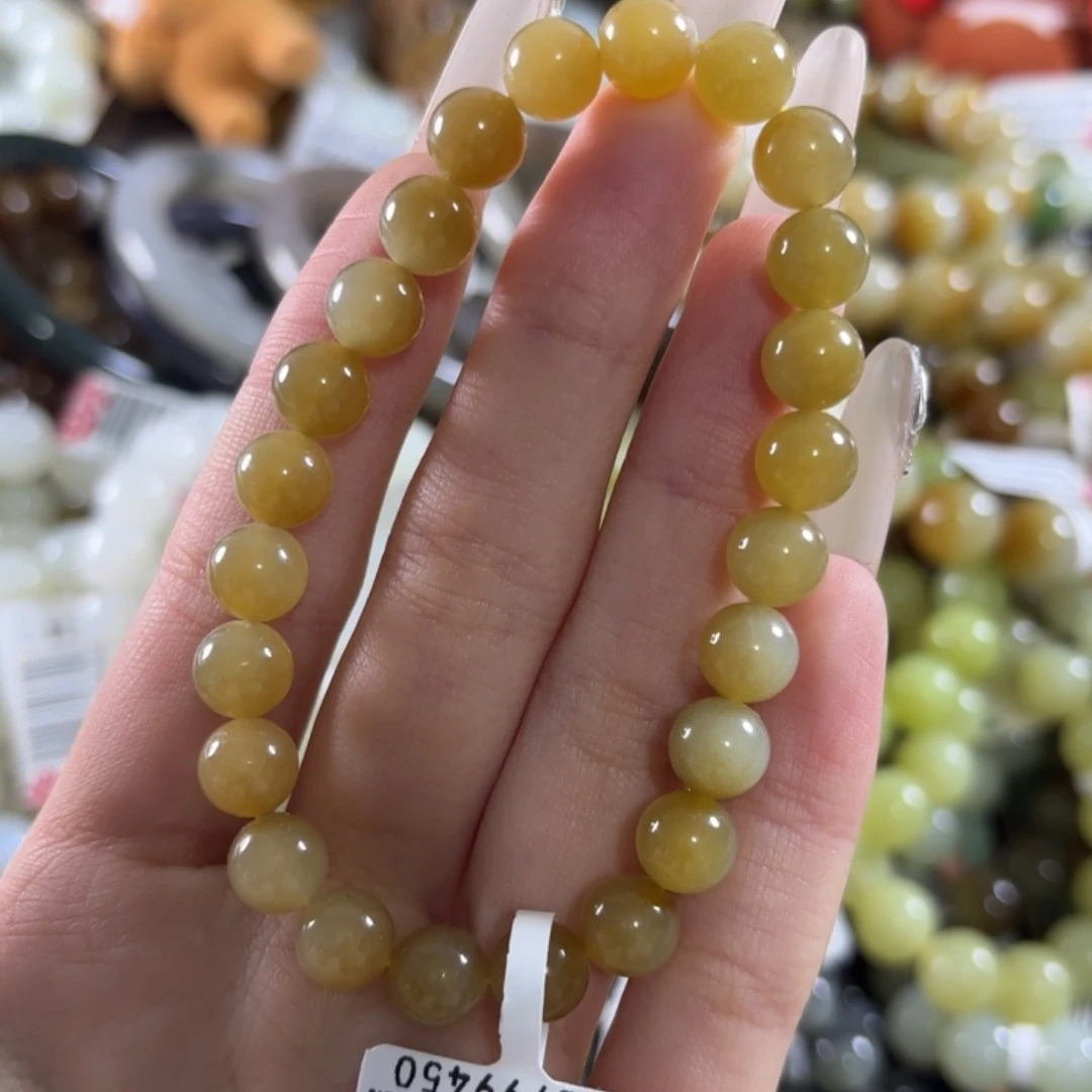 和田玉未镶嵌手链97