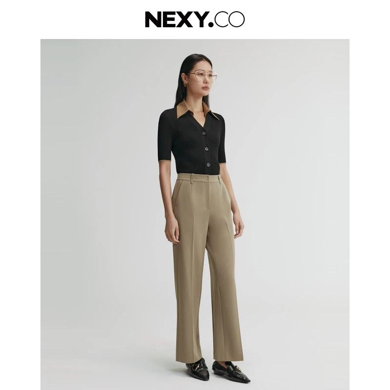 【晨粉专享价】NEXY.CO/奈蔻长裤XV02686D4