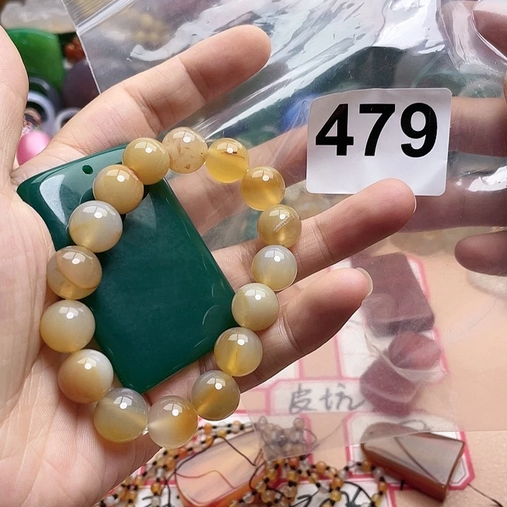 玛瑙/玉髓颈饰未镶嵌天****e