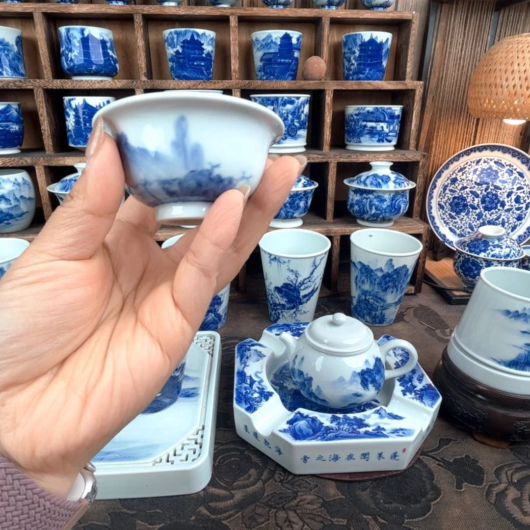 瓷片一笔一墨 叩玉山房