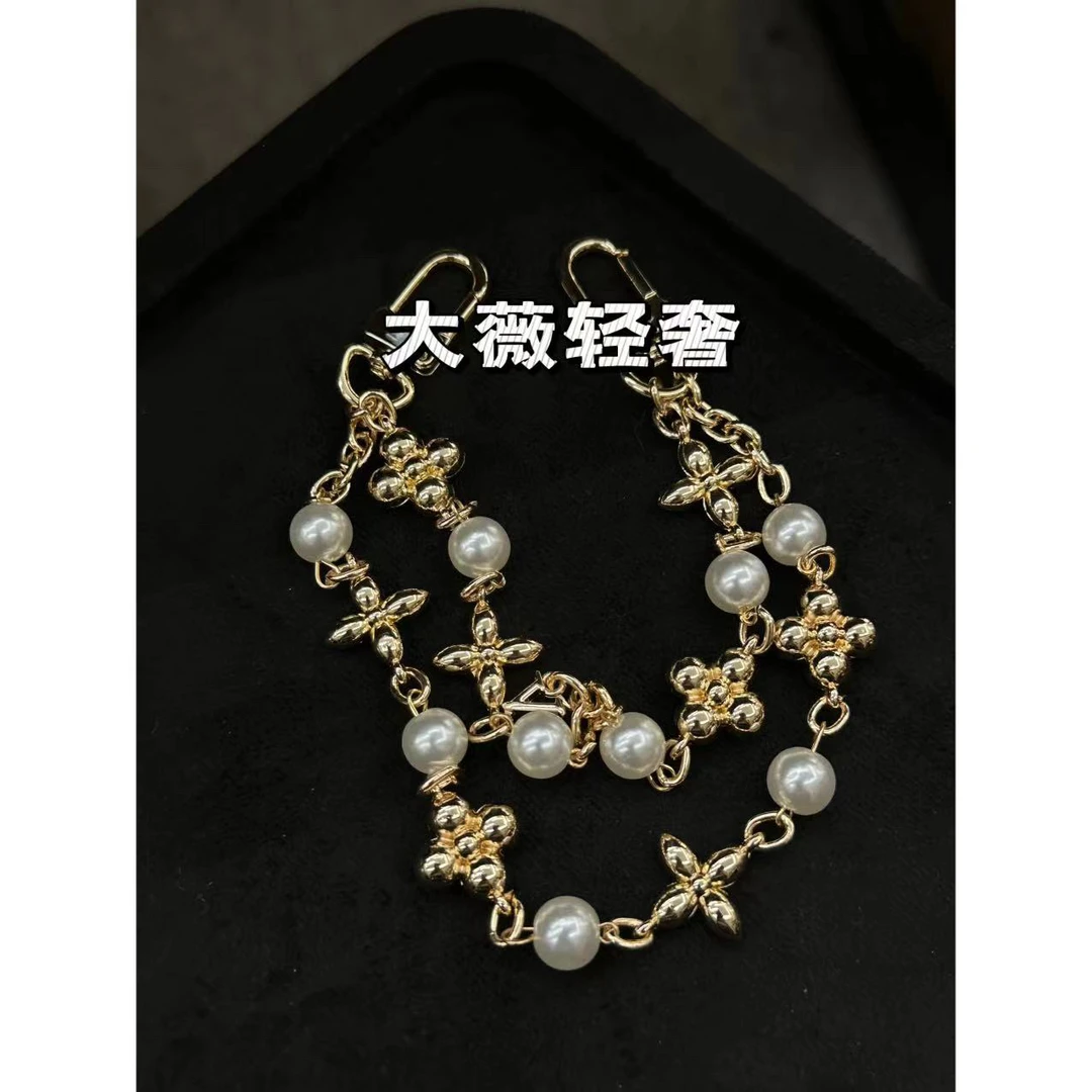 高级感双层时尚钥匙挂件-38490