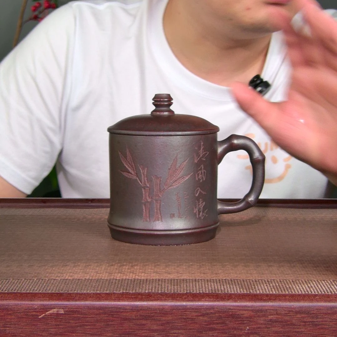 茶杯紫砂高货放漏