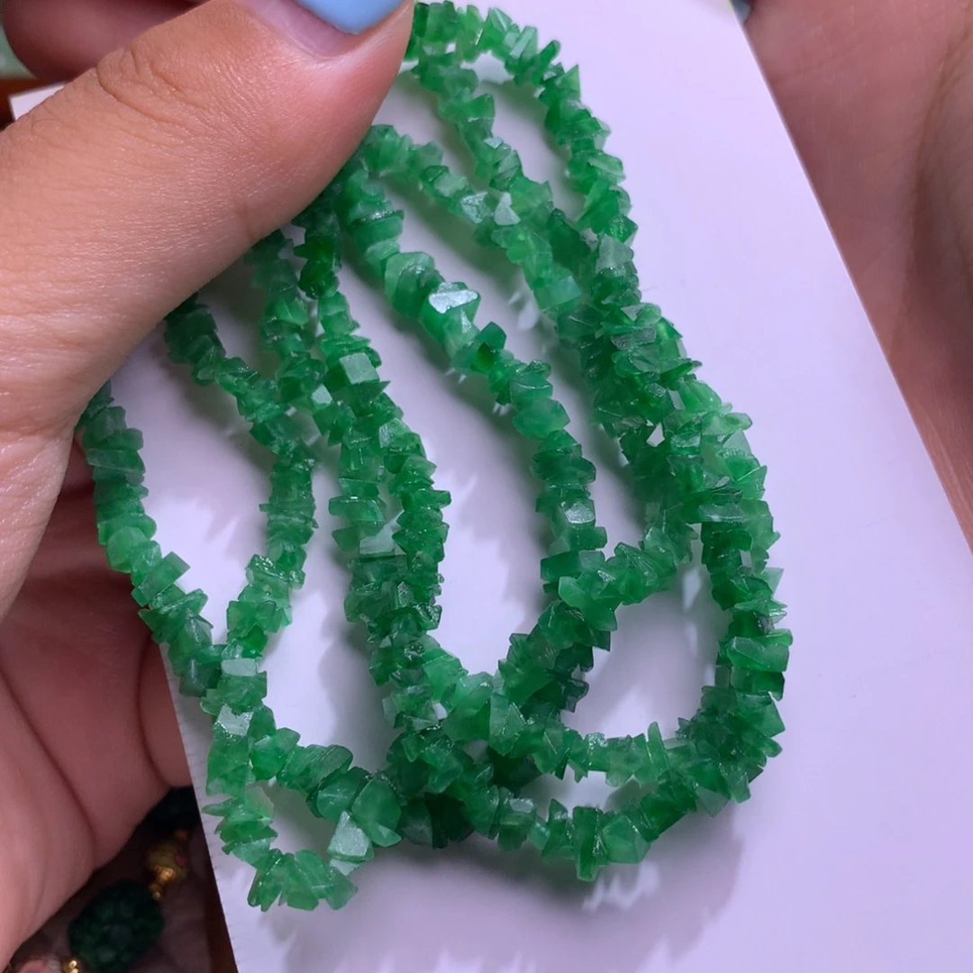 定制翡翠未镶嵌囡****?打包