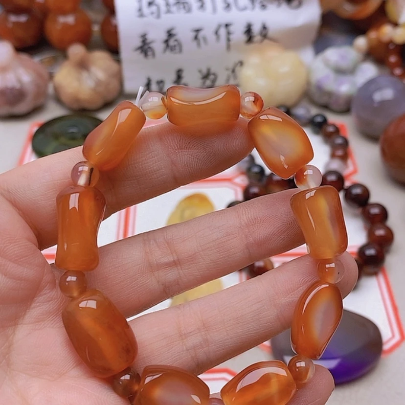 【闪购商品】未镶嵌玛瑙/玉髓珠宝半成品悟***州