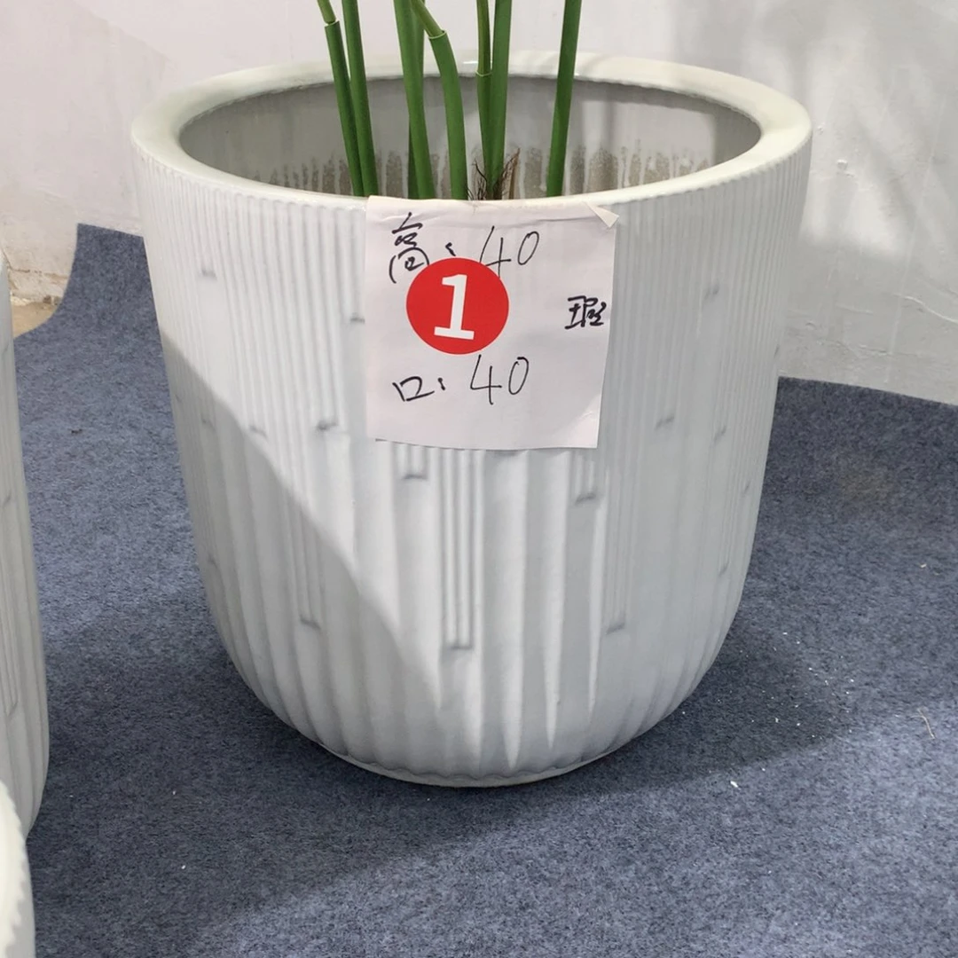 高温陶瓷花盆微瑕