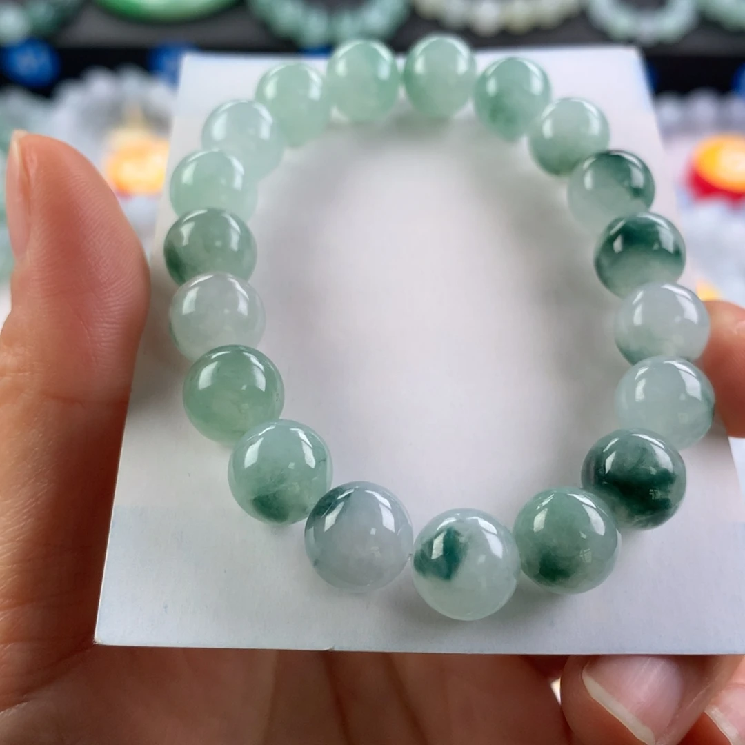 翡翠未镶嵌手链卡10