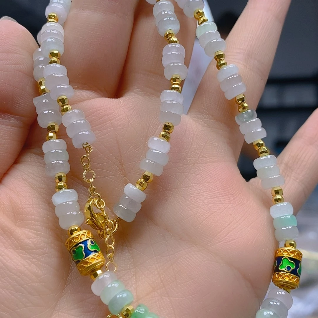 翡翠合金耳饰翡翠