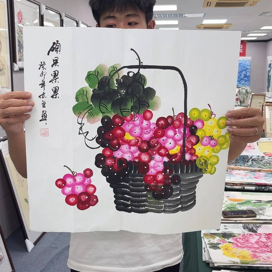 国画宣纸国画纯手绘作品