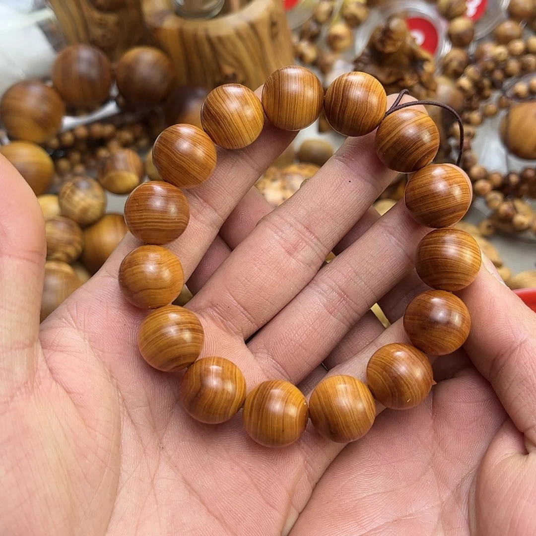 柏木（崖柏）手串/手链1.5红油太行陈化