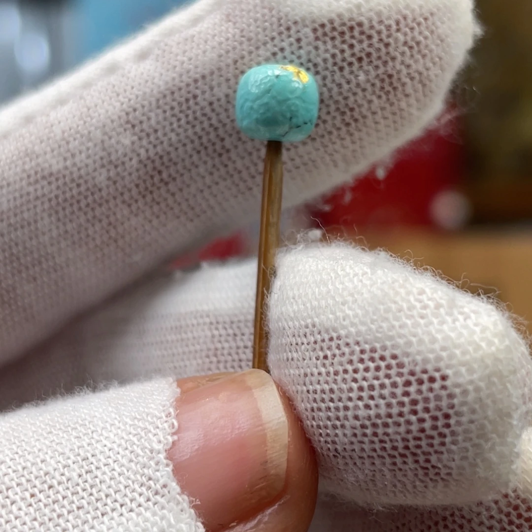 绿松石未镶嵌挂件