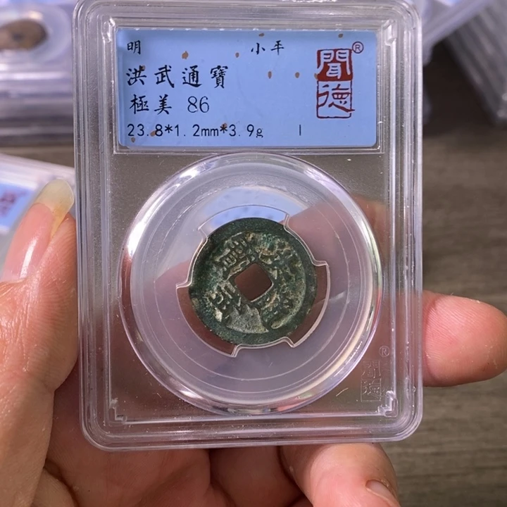 铜A闻博文化洪武通宝