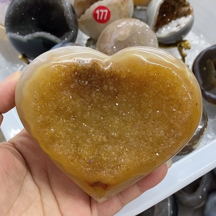 紫晶珠宝半成品未镶嵌
