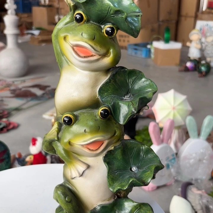 摆件樣品樣品樣品樣品青蛙叠叠