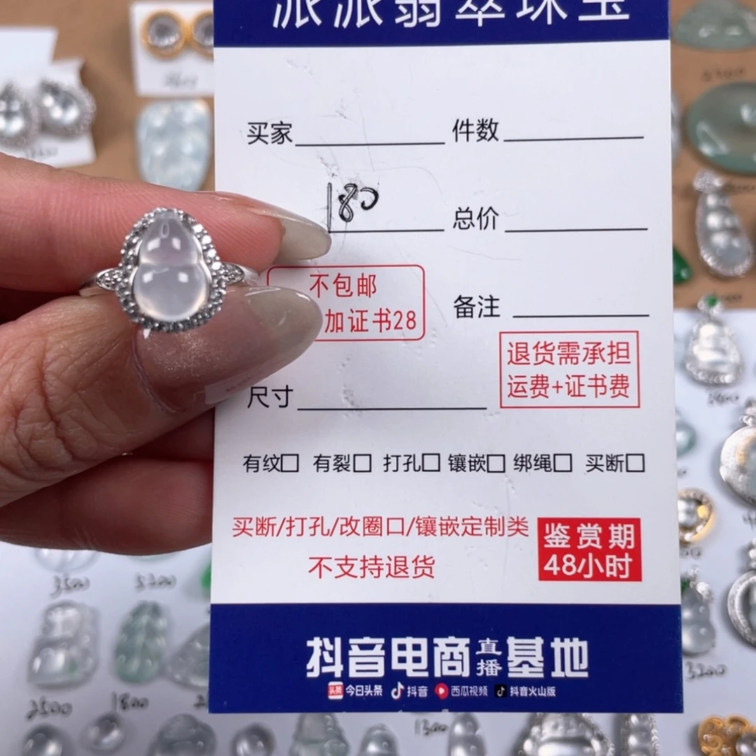 颈饰银S925镶嵌翡翠