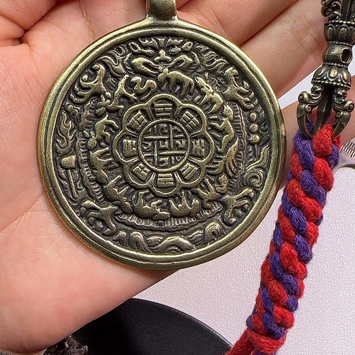 M***王核桃手串/手链藏传工艺品九宫八卦