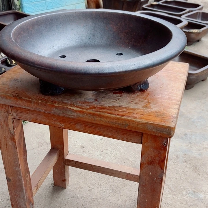 海杨冬益紫砂花盆