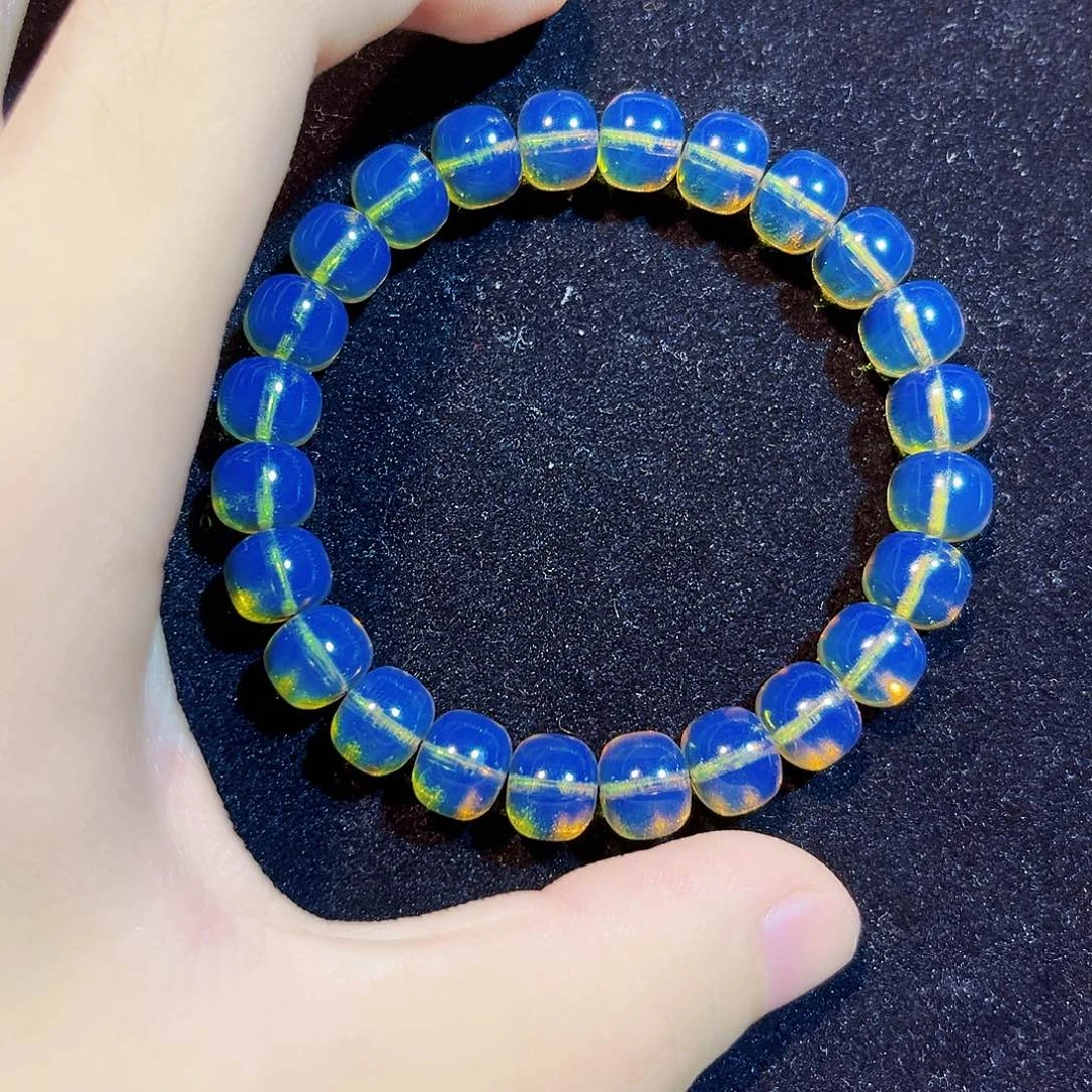 蓝珀未镶嵌珠宝奇石9mm