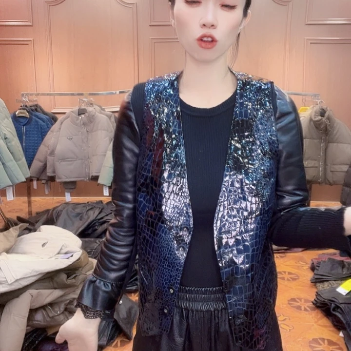 90……115斤皮马甲，