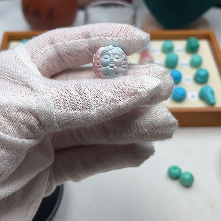 原生态精工配饰，直径14