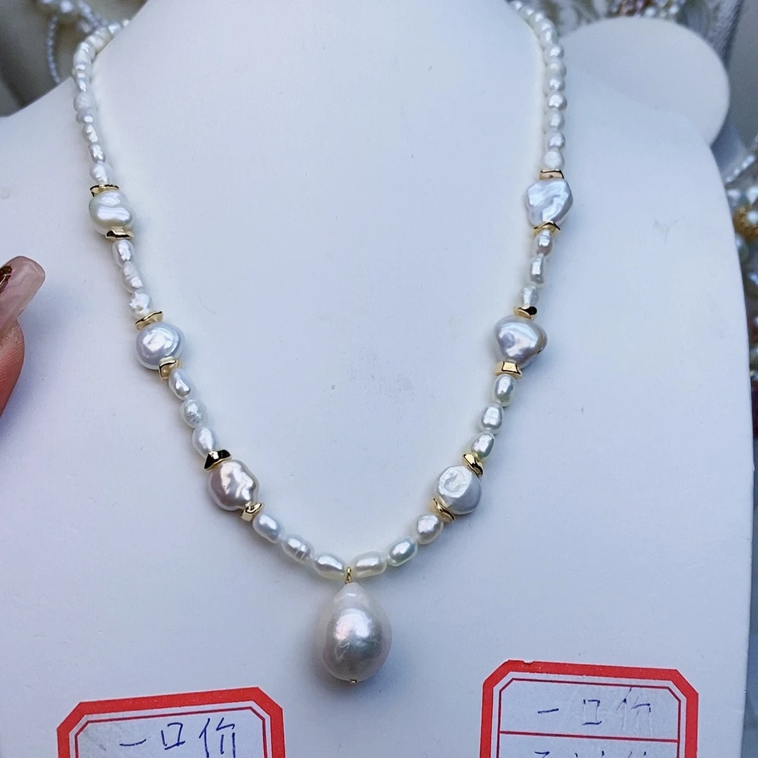 淡水珍珠颈饰未镶嵌
