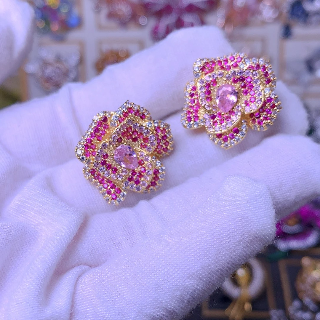 合成立方氧化锆铜两个19.9刺马针