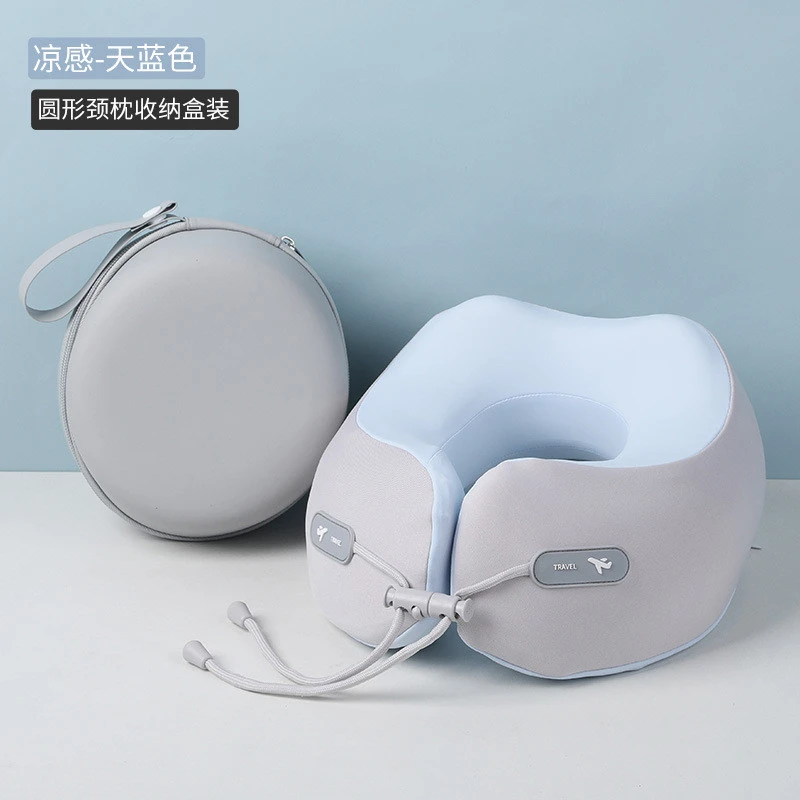 记忆棉u型枕旅行护颈枕头飞机睡觉脖枕颈椎靠枕便携u形枕代发