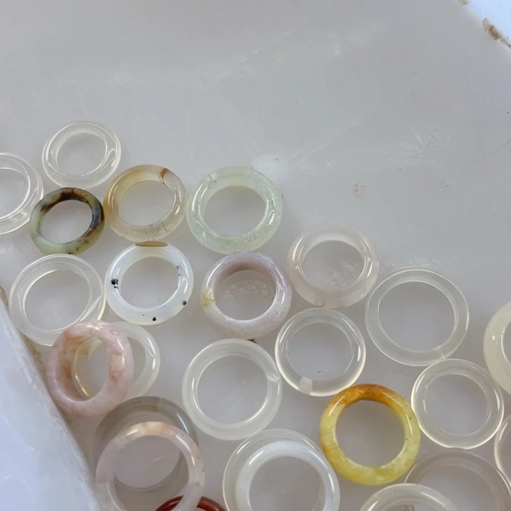 玛瑙/玉髓手链未镶嵌瑕疵扣手断裂福利