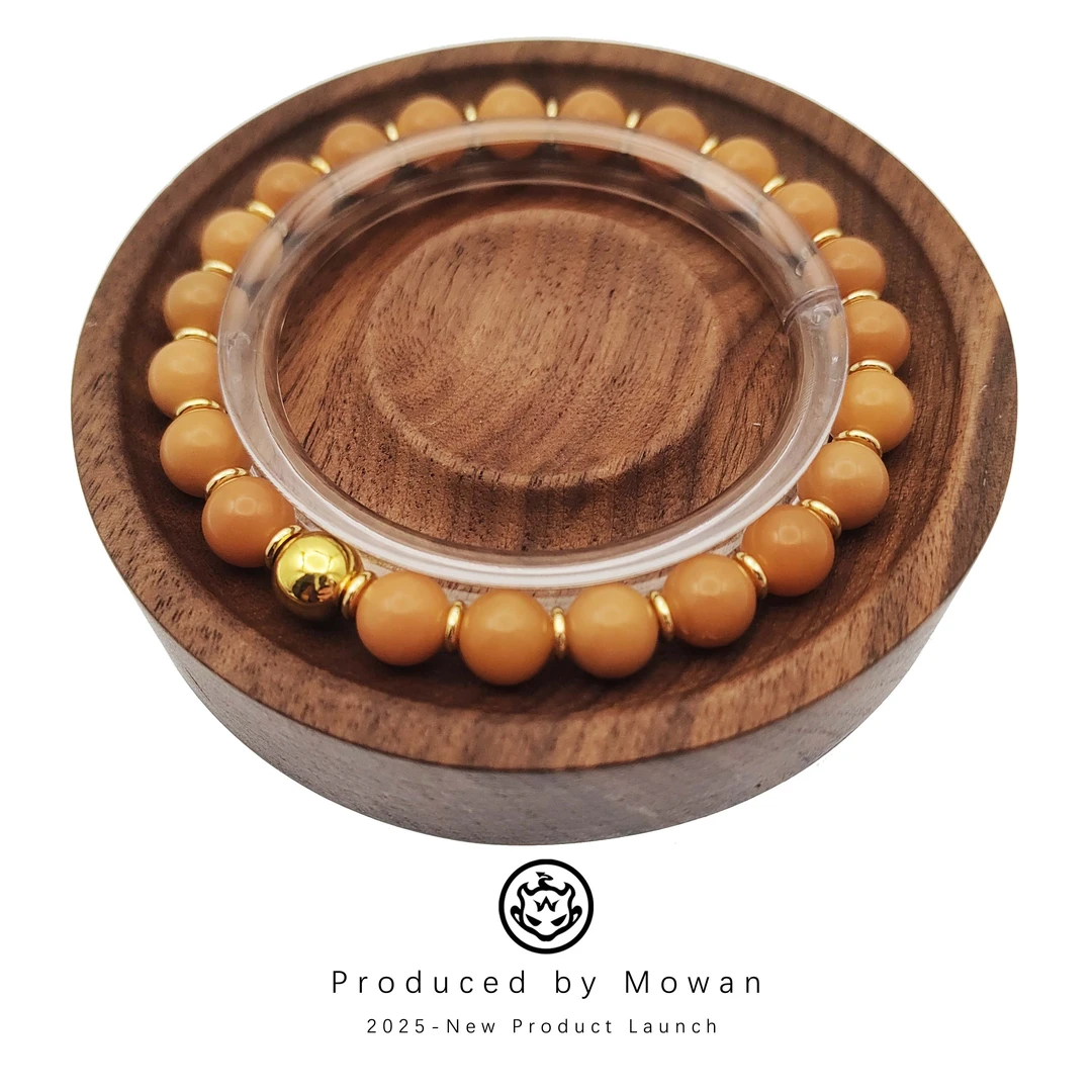 【MOWAN】天然风化菩提根手串「魔丸」系列8mm圆珠单圈