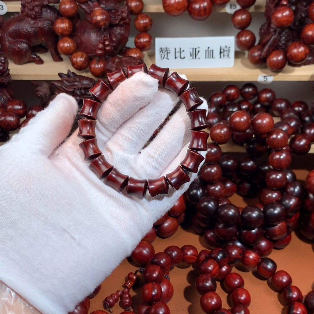 木1.2×12竹节-鸡血红-