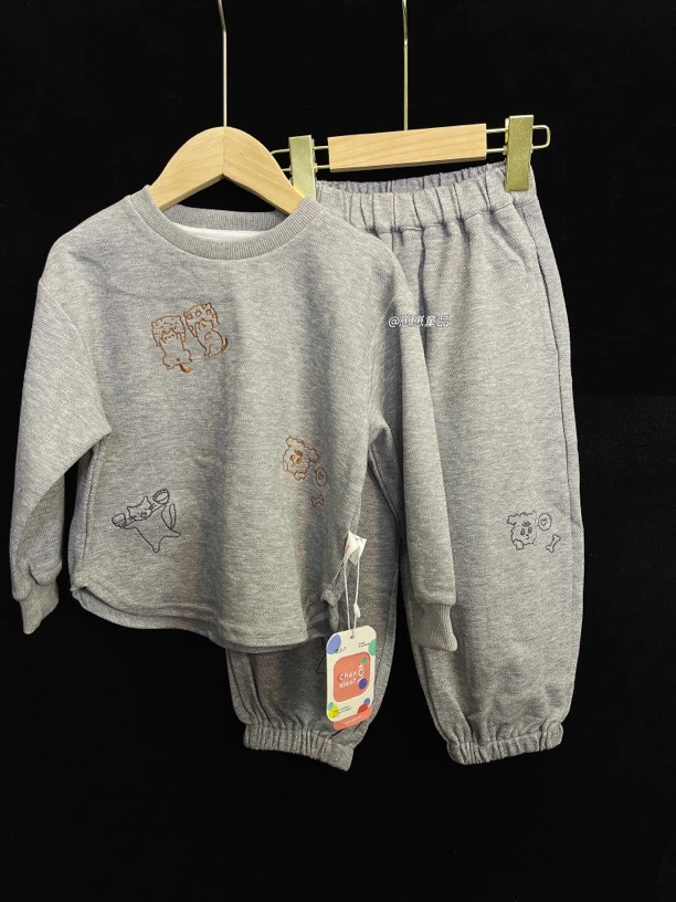 2025春季新款橙小七卫衣两件套（偏远地区不发货）