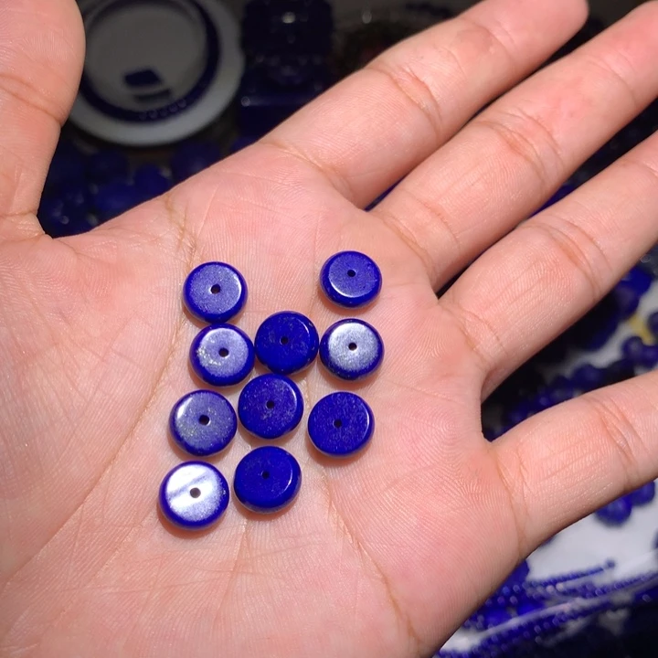 美***️青金石未镶嵌5对隔片