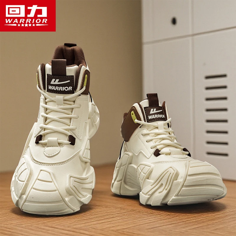 回力男鞋2025秋季新款厚底增高老爹鞋子男款休闲潮鞋男士开车鞋子