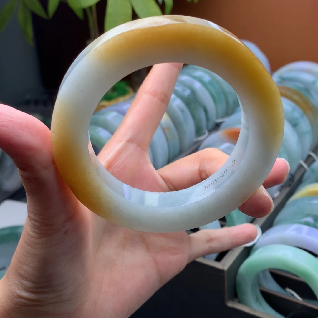 未镶嵌定制手镯定制翡翠定制57-62