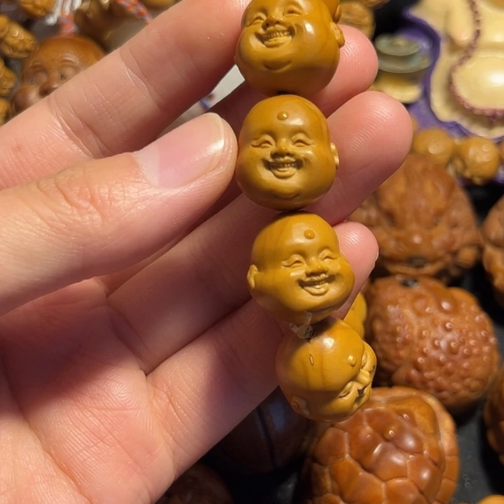 手串/手链橄榄核十分开心