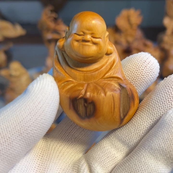 柏木（崖柏）根雕工艺摆件