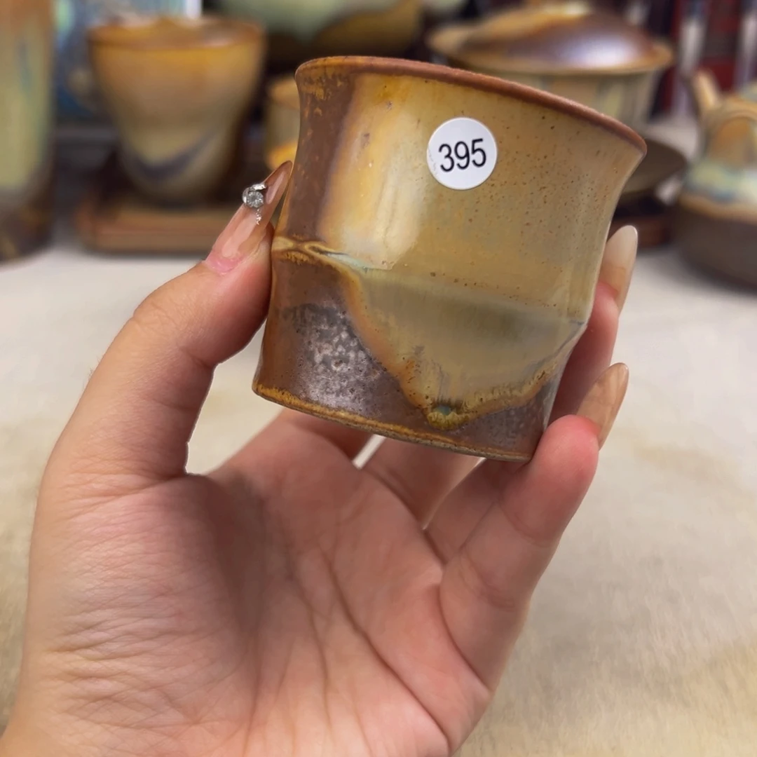 杯纯手工柴烧主人杯