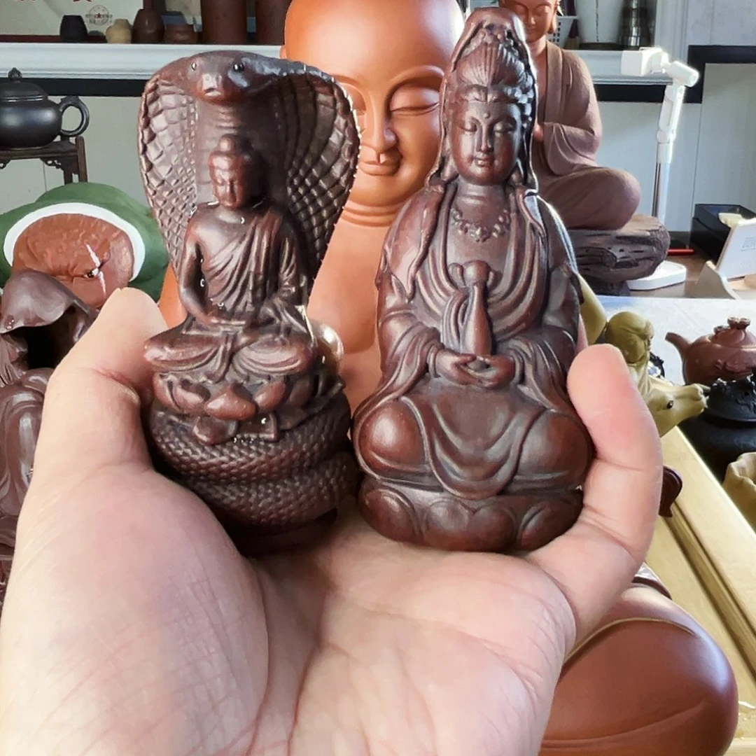 茶杯紫砂观音、如来！