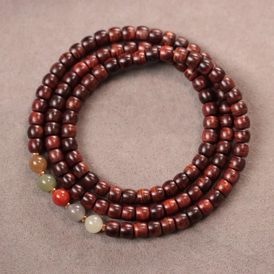 海南黄花梨6x7x110颗直切【多宝】木带宝