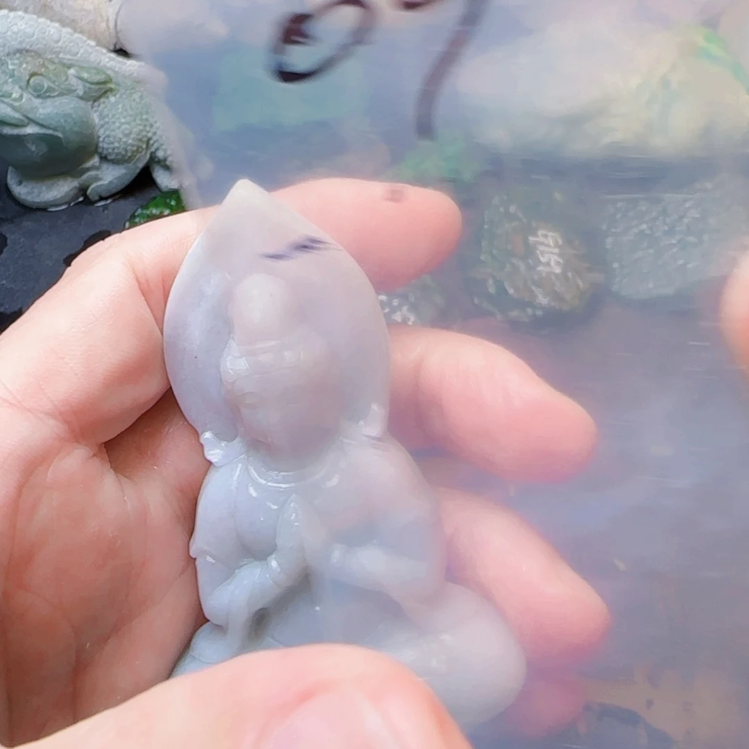 搅***板翡翠未镶嵌颈饰09