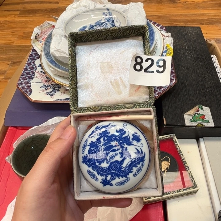 瓷片呀工艺品摆件瓷器摆件正能量