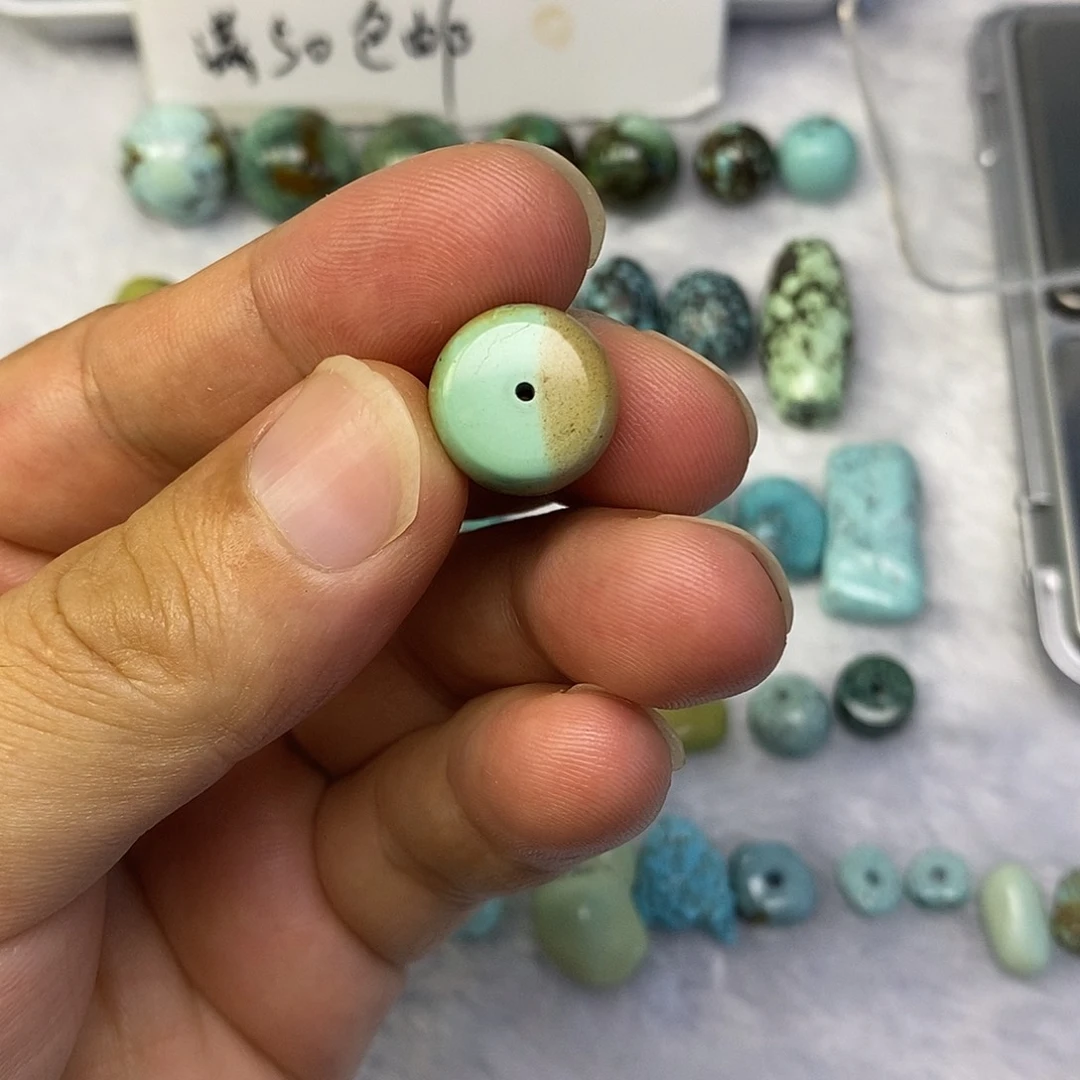 未镶嵌高瓷双色墩子卡14.3