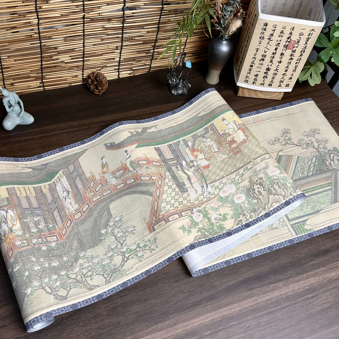 阅川轩【长恨歌】绢布不洇墨书写细腻流畅